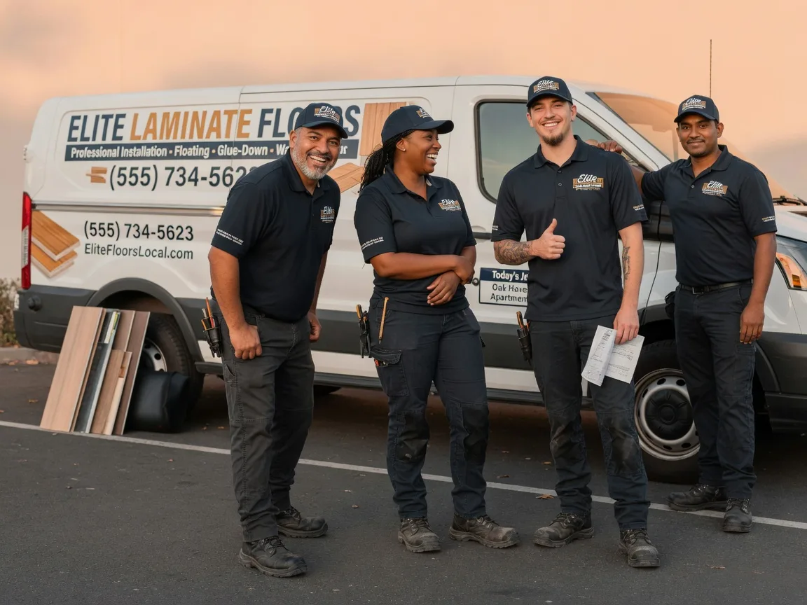 Laminate flooring installation company in Olga, WA